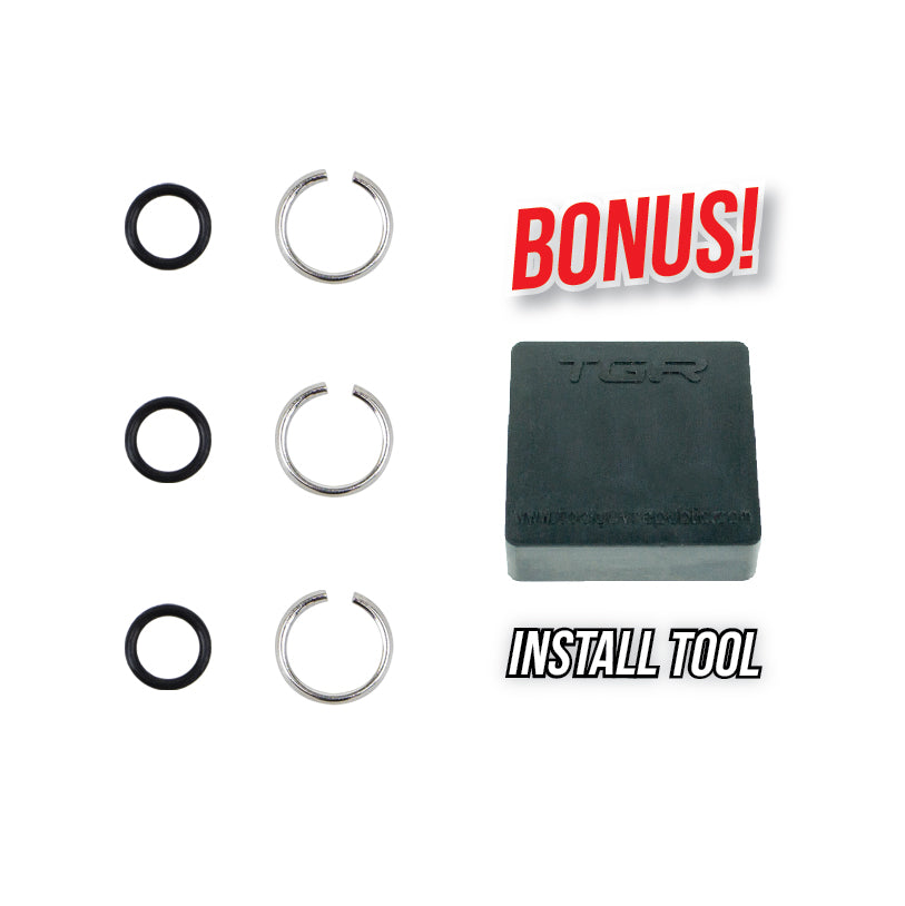 thumbnail image 2 of Impact Retaining Ring Clip Tool – 1/2 & 3/8 Inch Anvil Socket Installer, Black Rubber/Steel 2 of 3