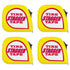 10' Tire Stagger Tape Measure with Magnetic Back (4 Pack) - Tool Guy Republic