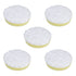 3" Microfiber Polishing Pad Yellow Medium Density Foam (Pack of 5)
