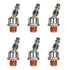 Industrial Swivel 1/4' NPT Male Quick Connect Air Tool Fittings, coupler- 6 pcs - Tool Guy Republic