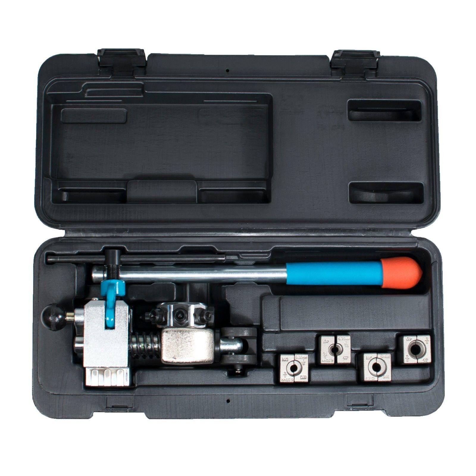 TGR Professional Brake Line Flaring Tool- 45 degree Set - Single, Bubble, and Double Flares - Tool Guy Republic