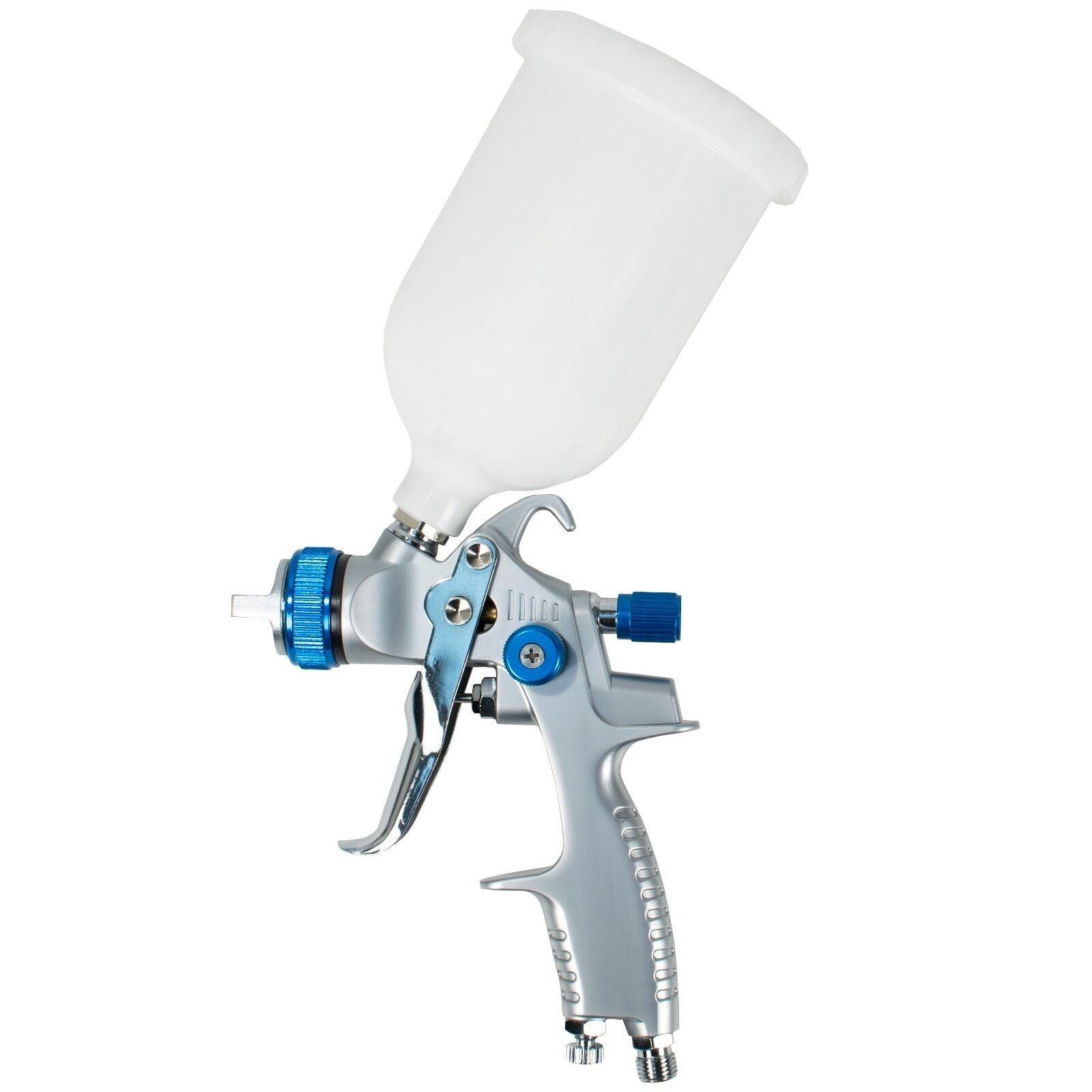 HVLP Spray Gun 2.0mm Tip, HVLP Air Regulator, Mini Denibbing Blocks - Package