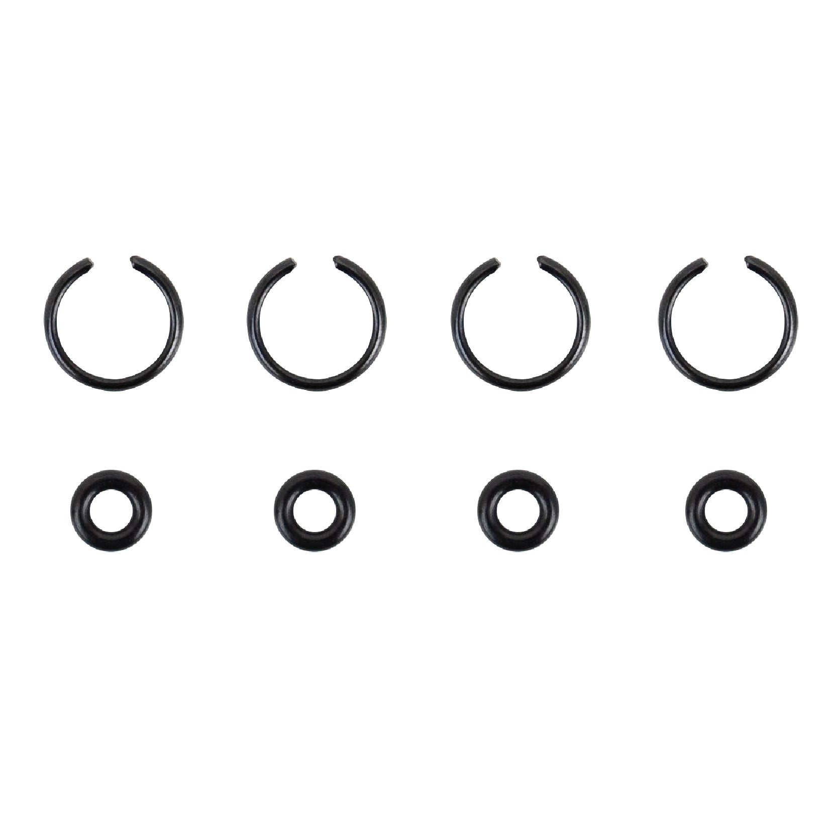 3/8" Impact Wrench Retaining Ring Clip with O-Ring fits Milwaukee Type