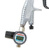 HVLP Spray Gun Air Regulator with Automatic Digital Pressure Gauge and Diaphragm Control