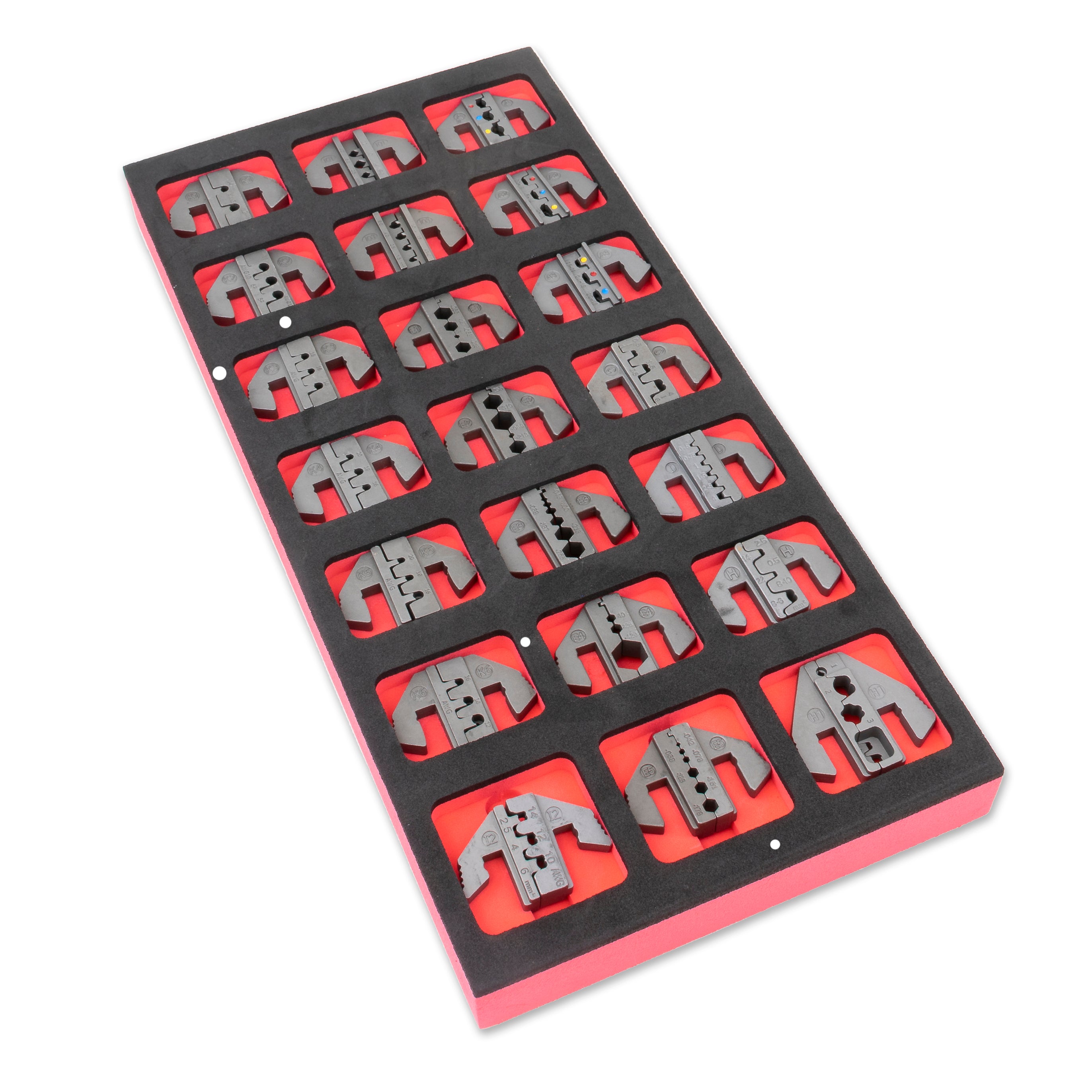 Crimping Tool Die EVA Foam (21 Die)