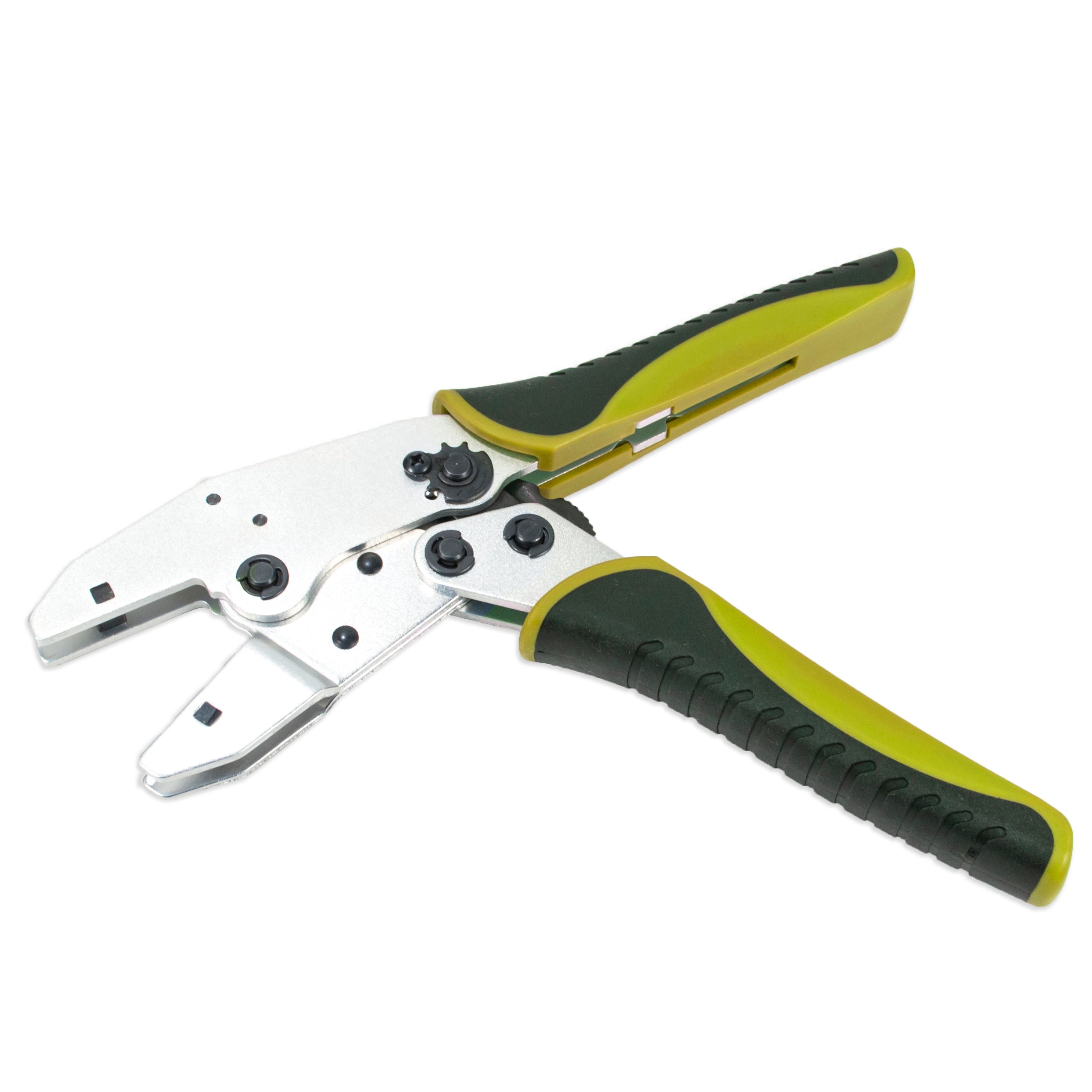 Interchangeable Die Ratcheting Terminal Crimper (Aluminum) - Frame Only