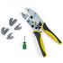 Delphi Weather Pack Connector Terminal Ratcheting Crimping Tool- Includes 2 Dies - Tool Guy Republic