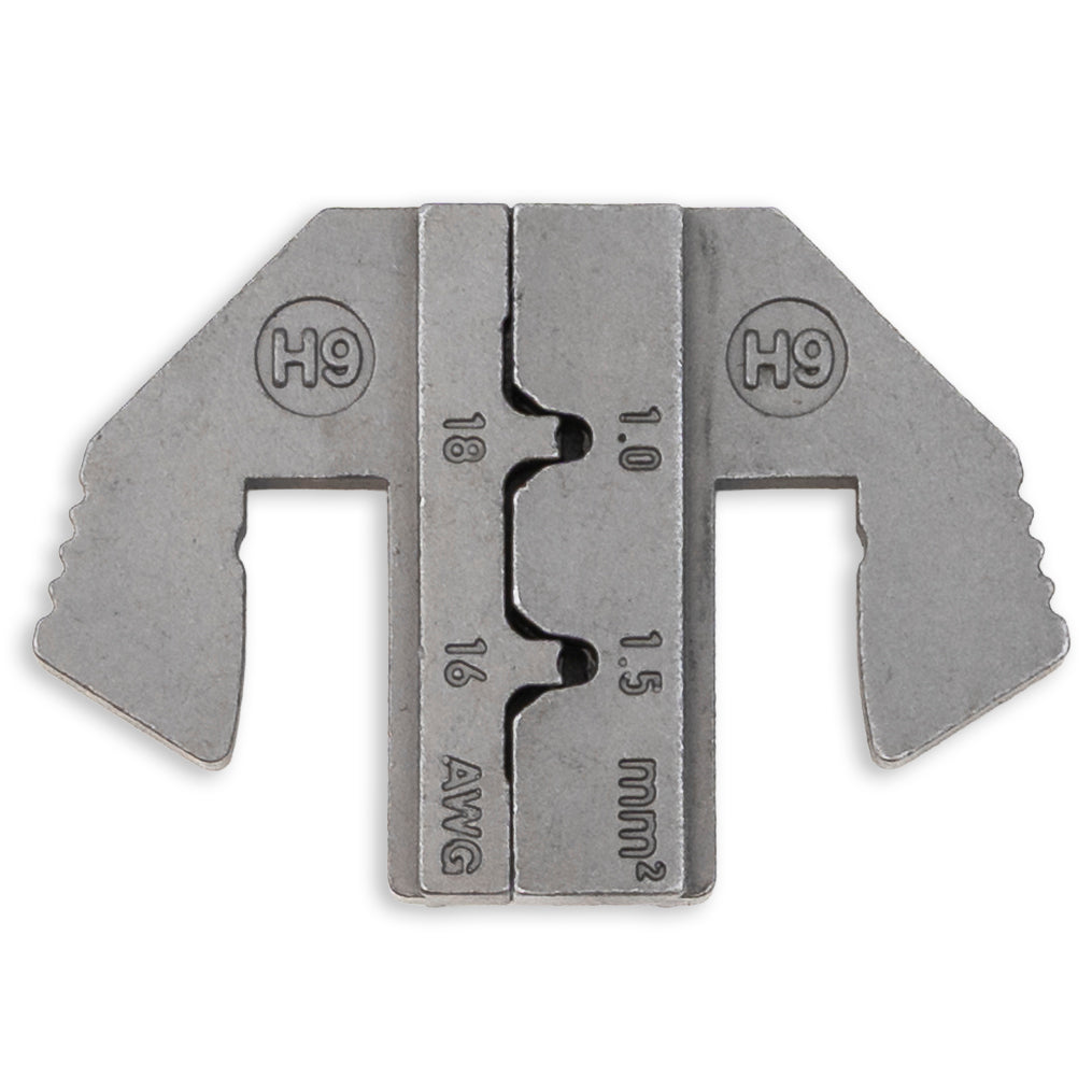 Crimping Tool Die - H9 Die for AMP Superseal 1.0 Terminals AWG 18–16