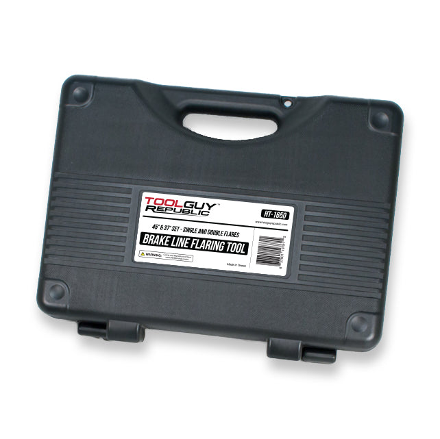 TGR Replacement Blow Molded Case for Brake Line Flaring Tool- 45 and 37 degree Set