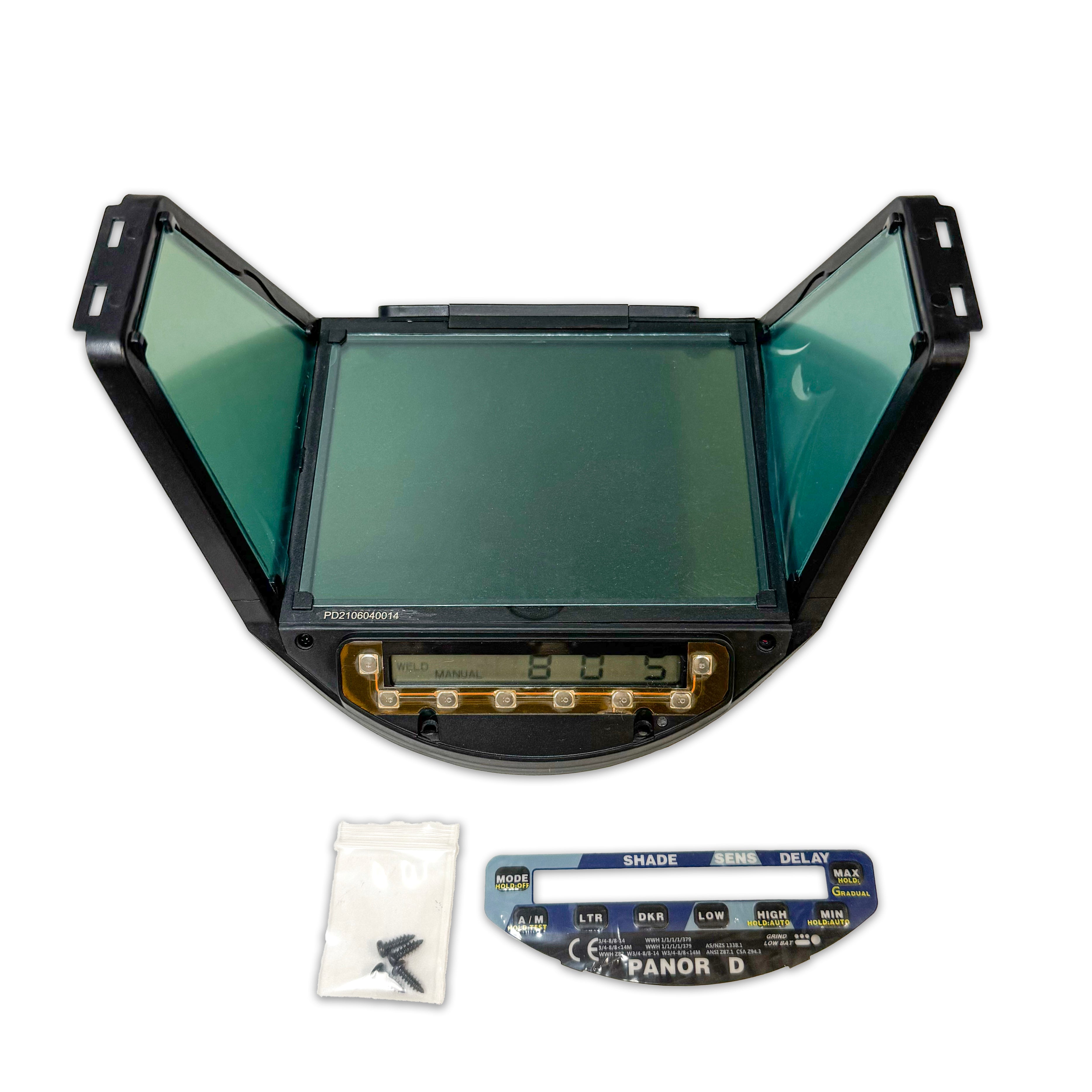 Replacement Digital 180 Panoramic View Welding Helmet Lens Assembly