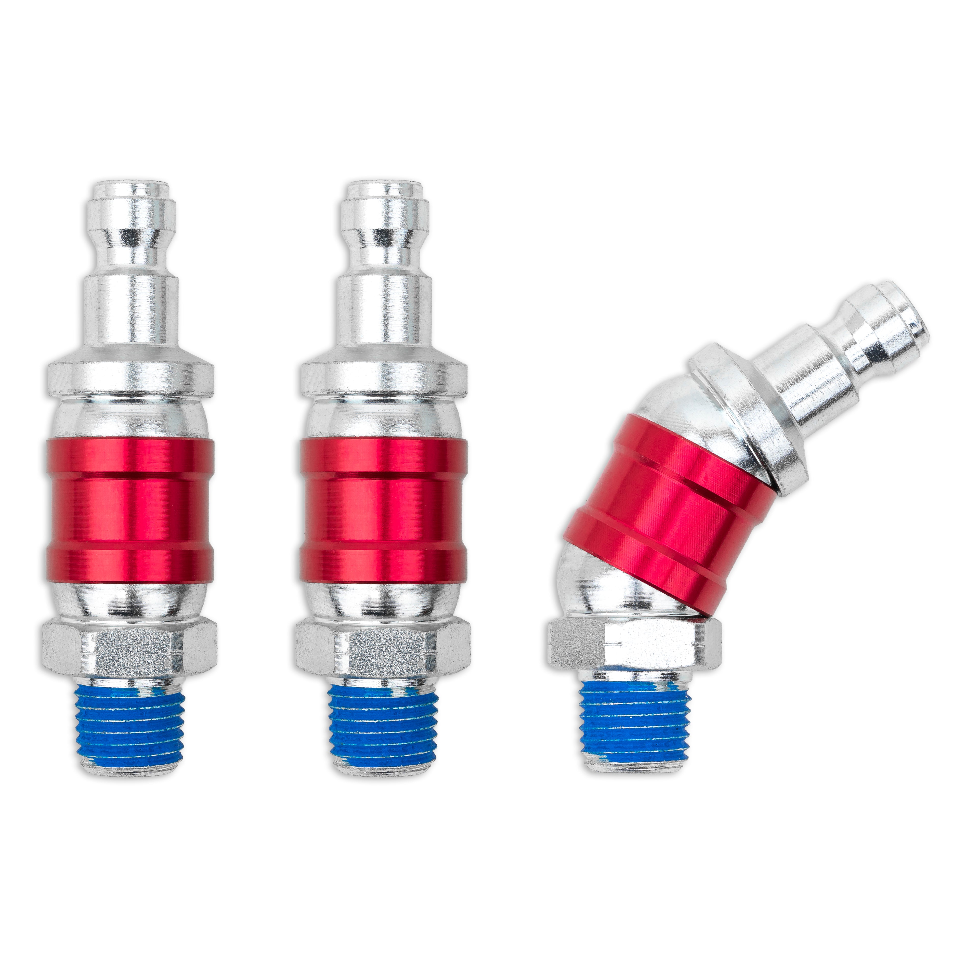 Automotive Dual-Swivel 1/4" NPT Male Quick Connect Air Tool Fittings