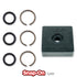 1/2" Impact Wrench Retaining Ring Clip with O-Ring fits Snap-On Type - 3 Sets