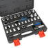 TGR 30PC Quick Release Go Thru Spline Socket Set - 1/4" & 3/8" Drive SAE/Metric Sizes