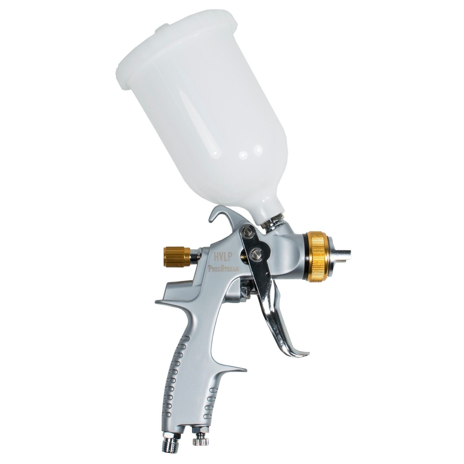 HVLP Spray Gun 1.5mm Tip, HVLP Air Regulator, Mini Denibbing Blocks - Package