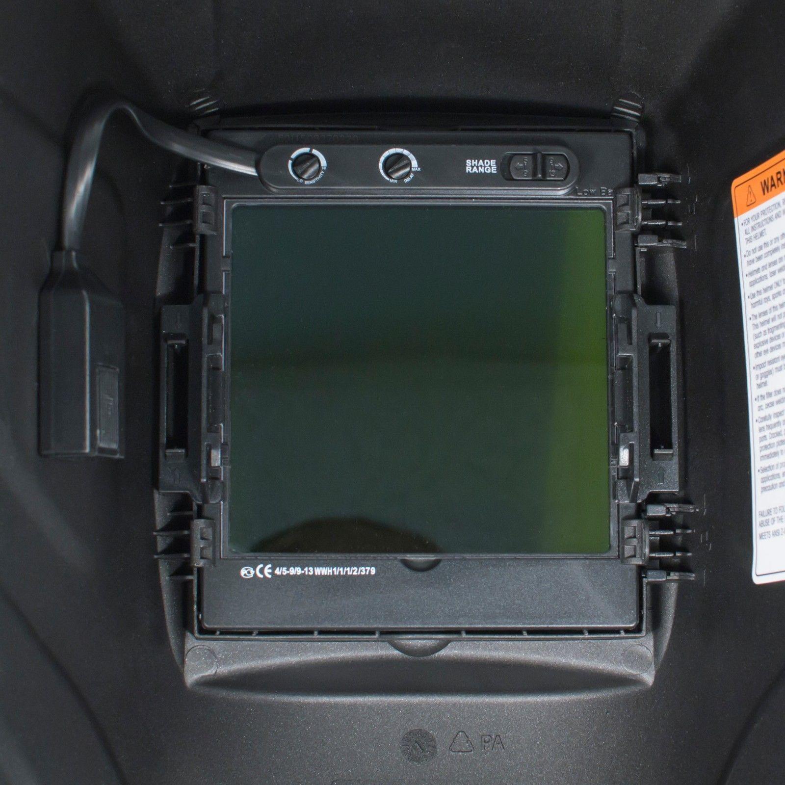 TGR Extra Large View Auto Darkening Welding Helmet - 4" x 3.65" - Tool Guy Republic
