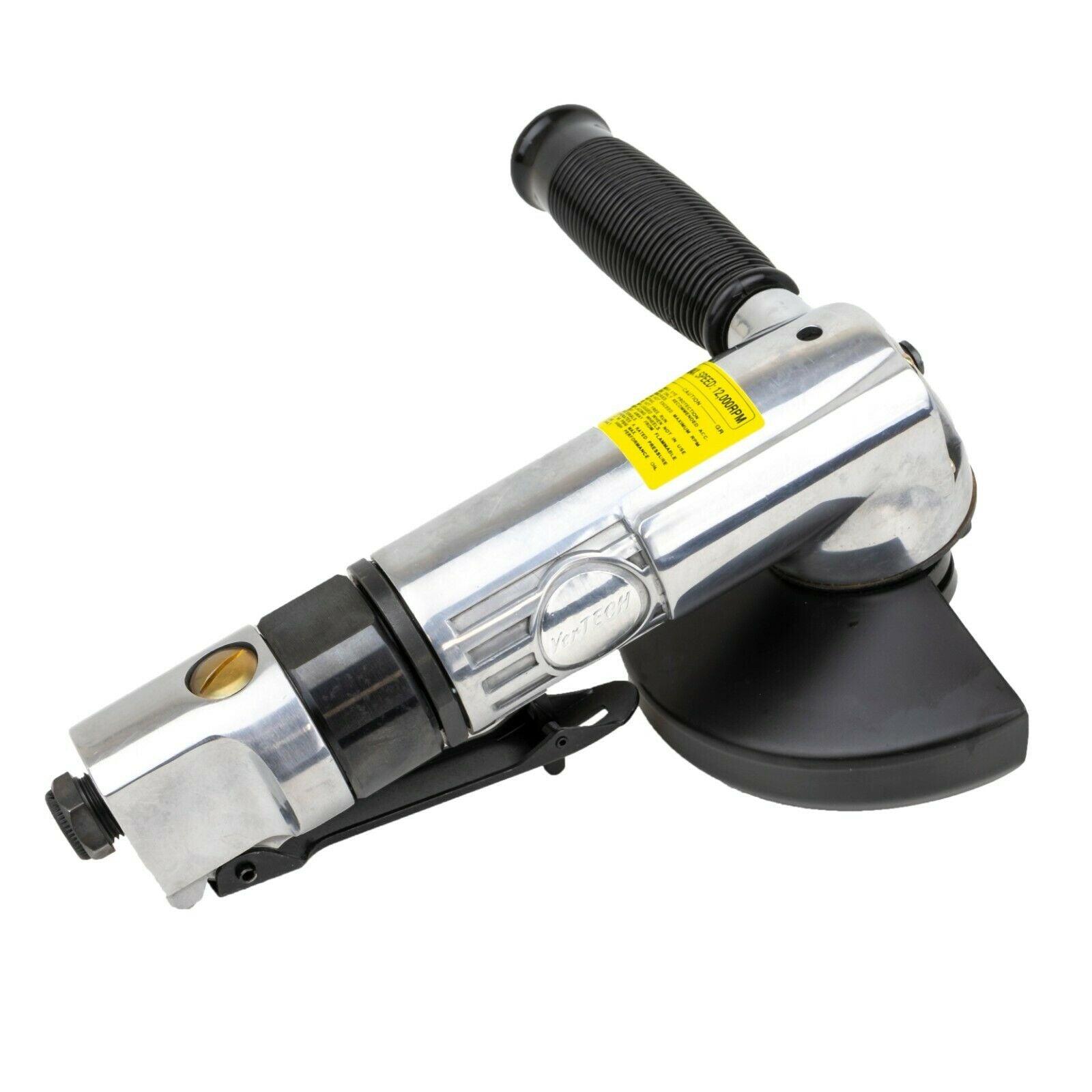 Vertech 5" Governed Pneumatic Air Angle Disc Grinder 11,000 RPM - Tool Guy Republic