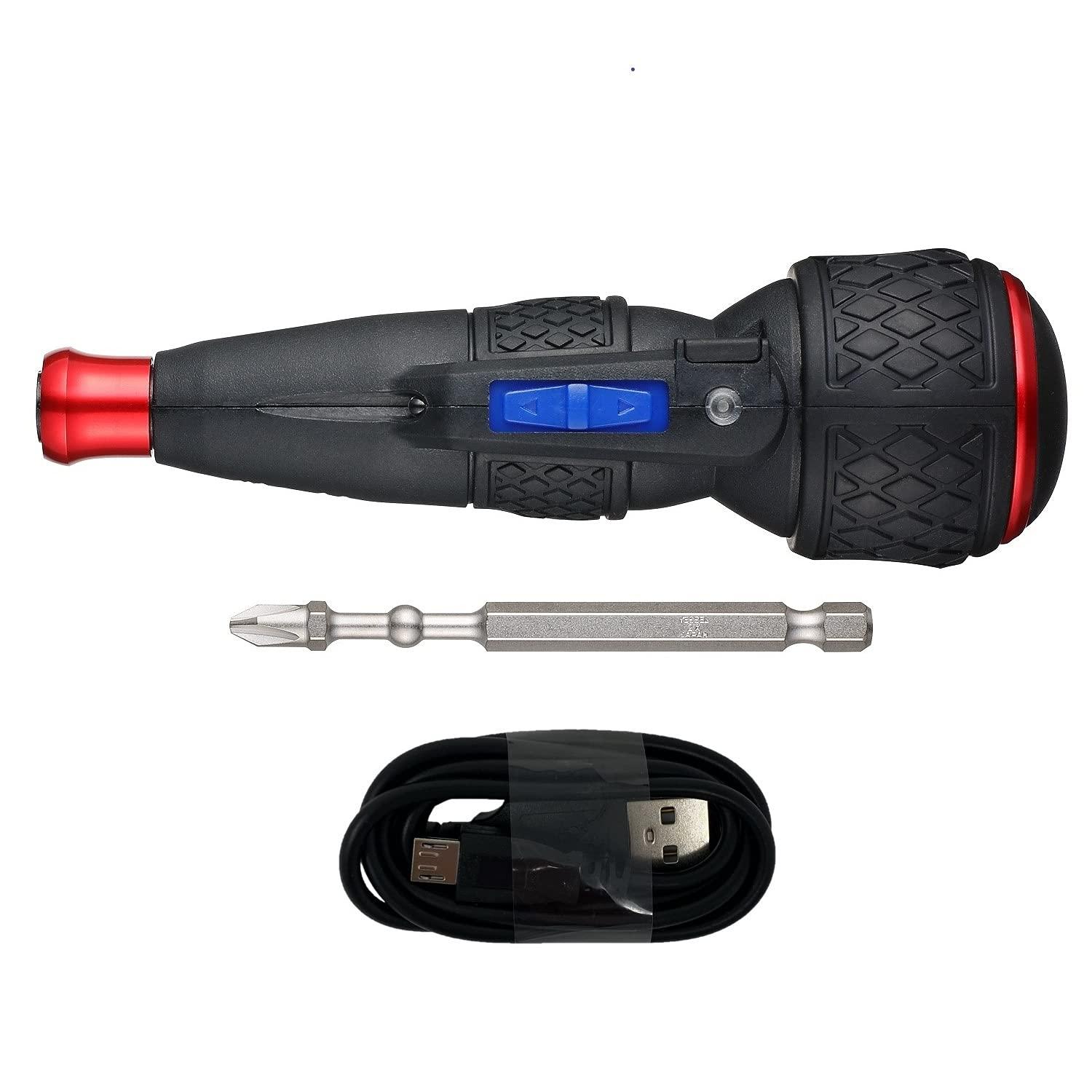 VESSEL BALL GRIP Rechargeable Screwdriver Cordless No.220USB-1U 220USB1U Made in Japan by VESSEL - Tool Guy Republic