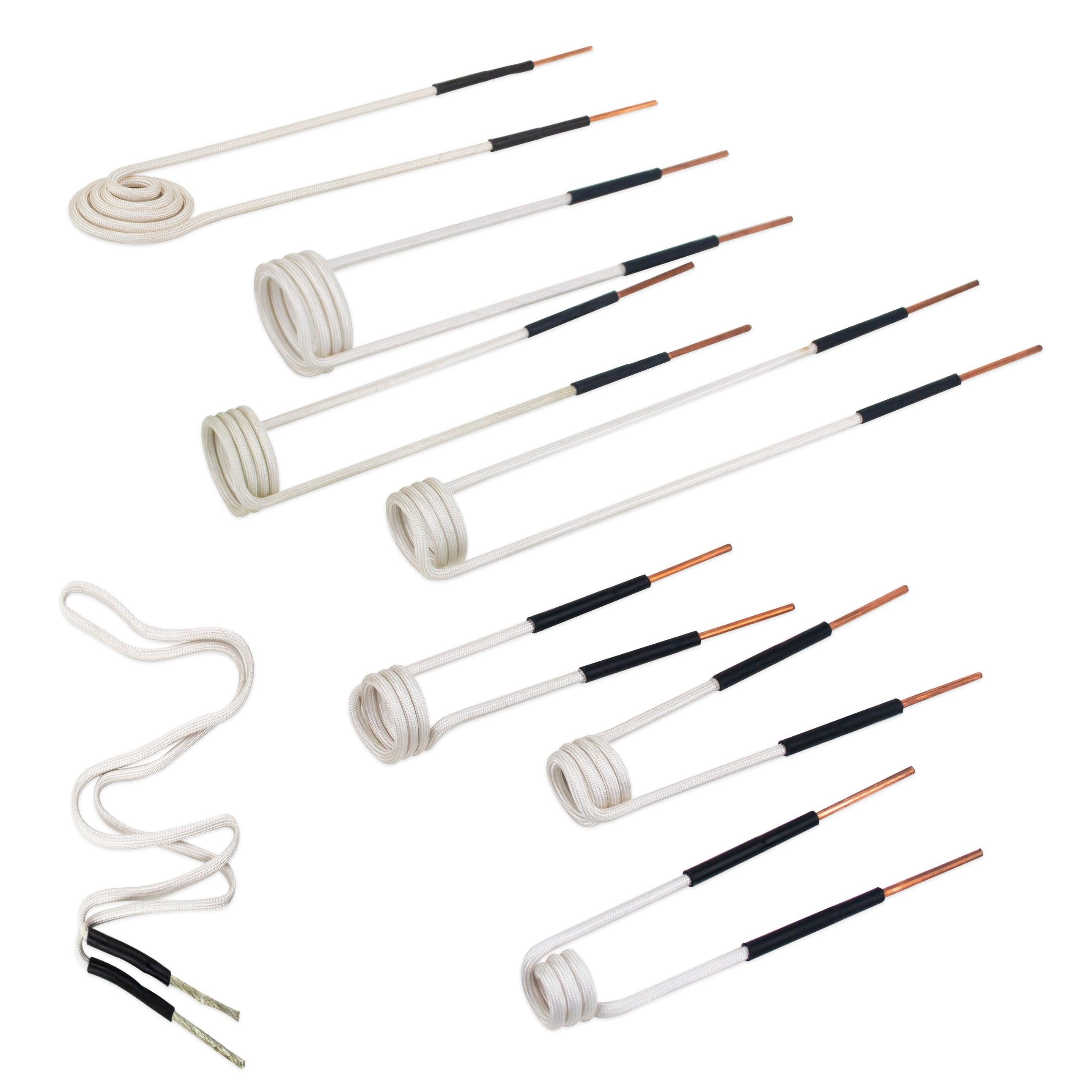 Induction Heater Coil Kit - 7 Coils + 1 Free Forming - Tool Guy Republic