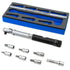 TGR 8pc 1/4 inch Drive Bicycle Torque Wrench Set for Road & Mountain Bikes - Adjustable 3-15NM - Tool Guy Republic