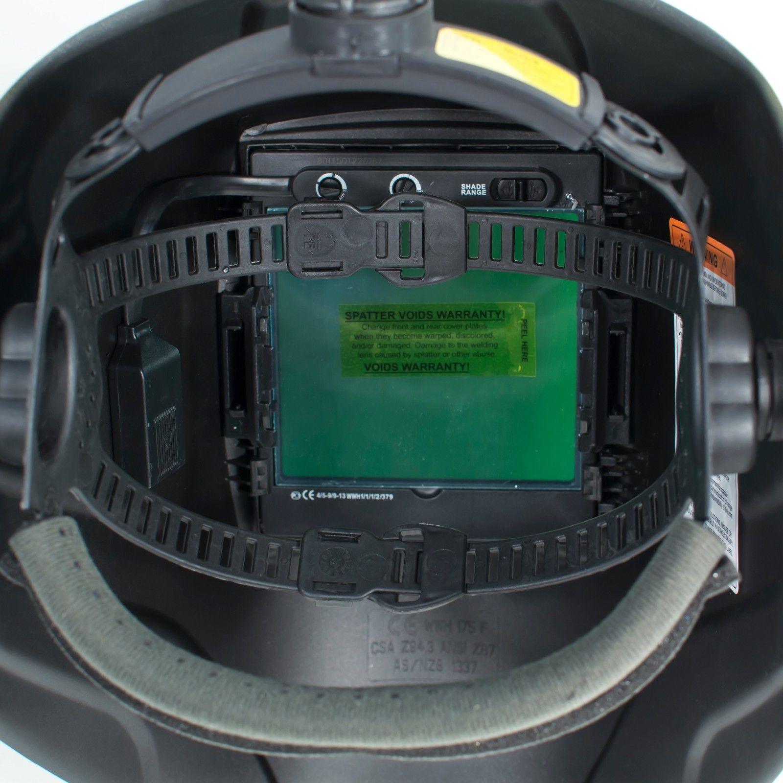 TGR Extra Large View Auto Darkening Welding Helmet - 4" x 3.65" - Tool Guy Republic