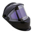 TGR Digital Panoramic 180 View Solar Powered Auto Darkening Welding Helmet - True Color (Black) - Tool Guy Republic