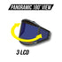 TGR Digital Panoramic 180 View Solar Powered Auto Darkening Welding Helmet - True Color (Black) - Tool Guy Republic