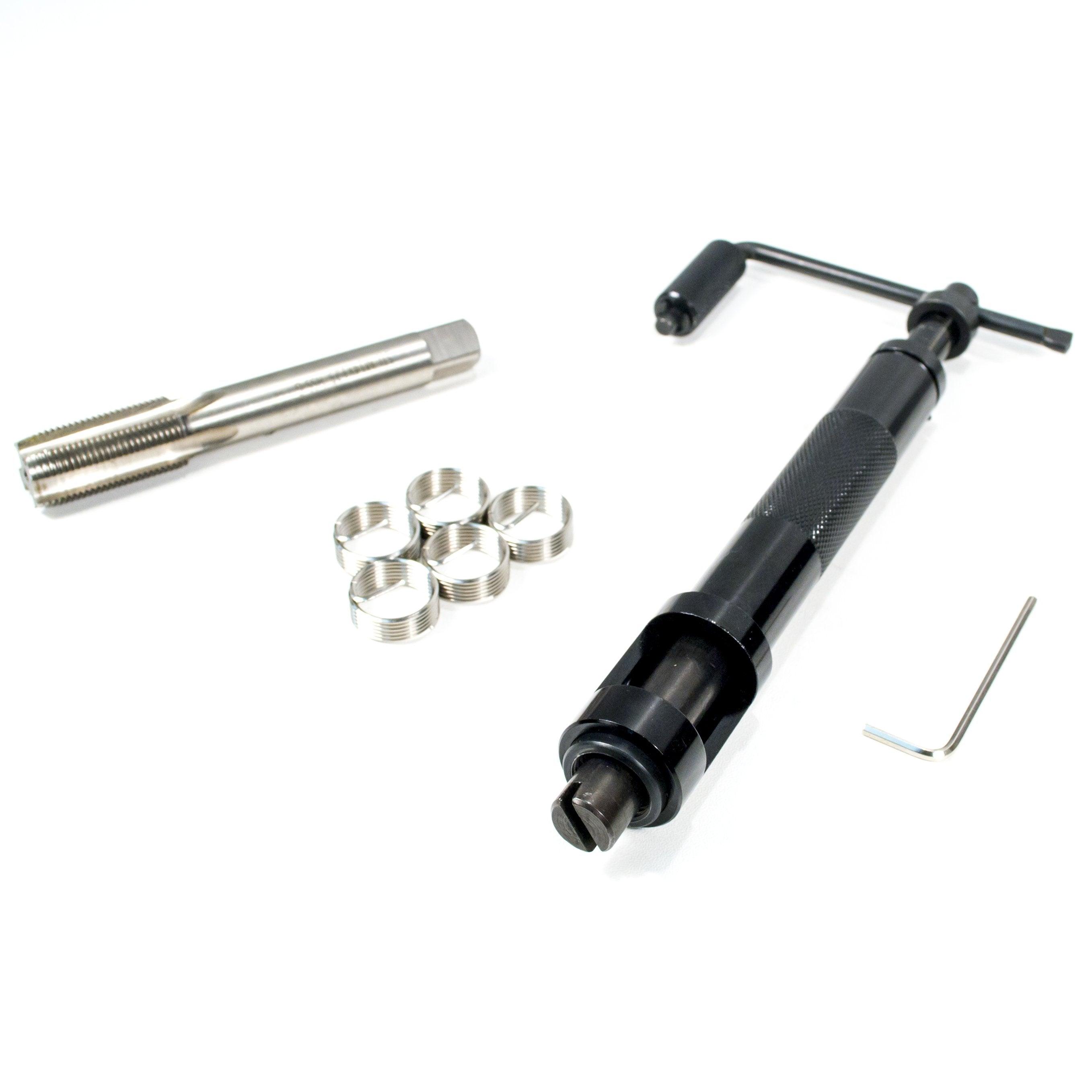 Professional Spark Plug Threaded Coil Insert Repair Tool Kit M12 x 1.5 - Tool Guy Republic