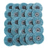 3" Fine Blue Roloc Quick Change Surface Conditioning Prep Sanding Pads