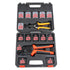 Interchangeable Ratcheting Terminal Crimper Set - 14 Die Sets with Wire Strippers (Choose Your Own Dies)