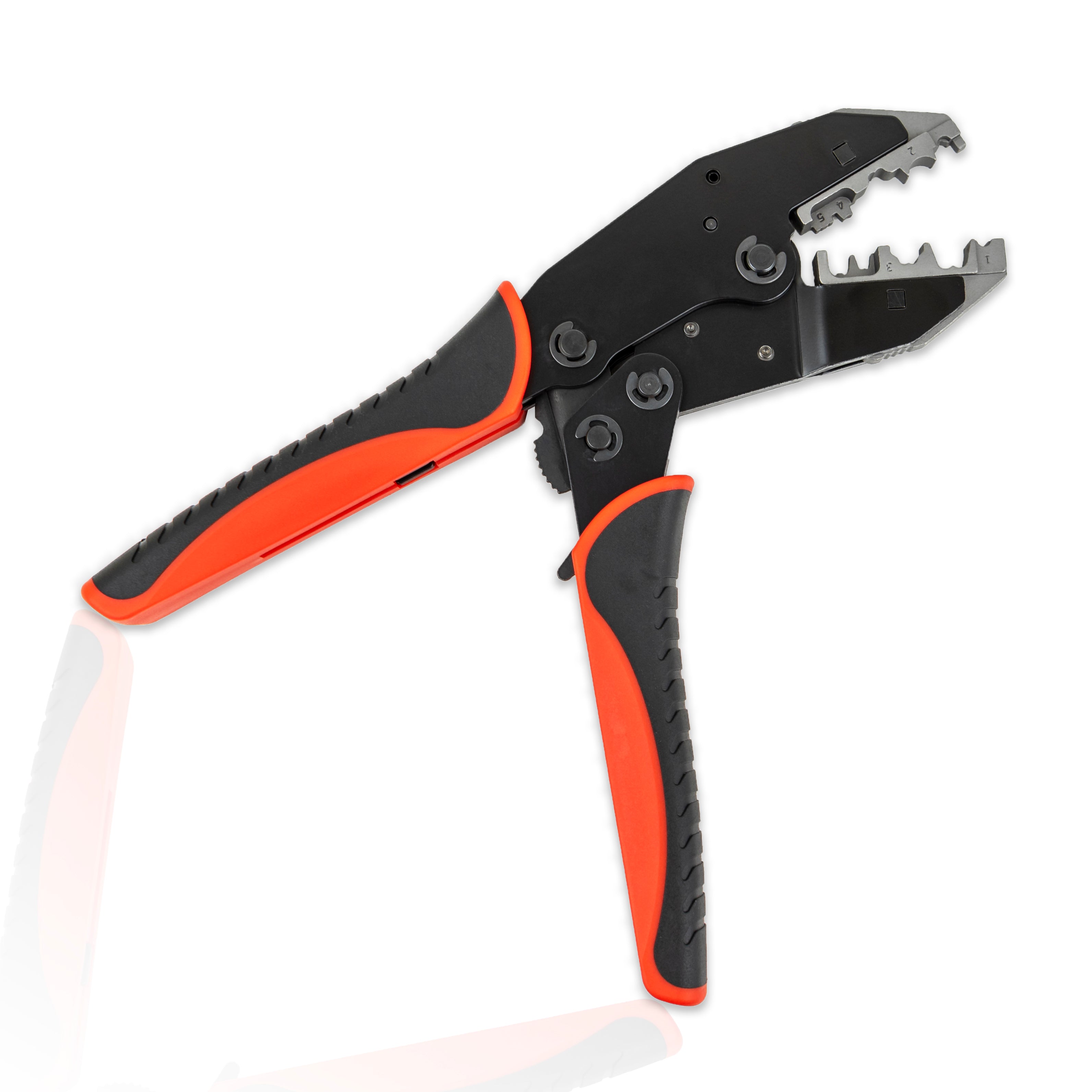 TOOLGUY REPUBLIC Ratcheting Spark Plug Connector Crimper AWG 17