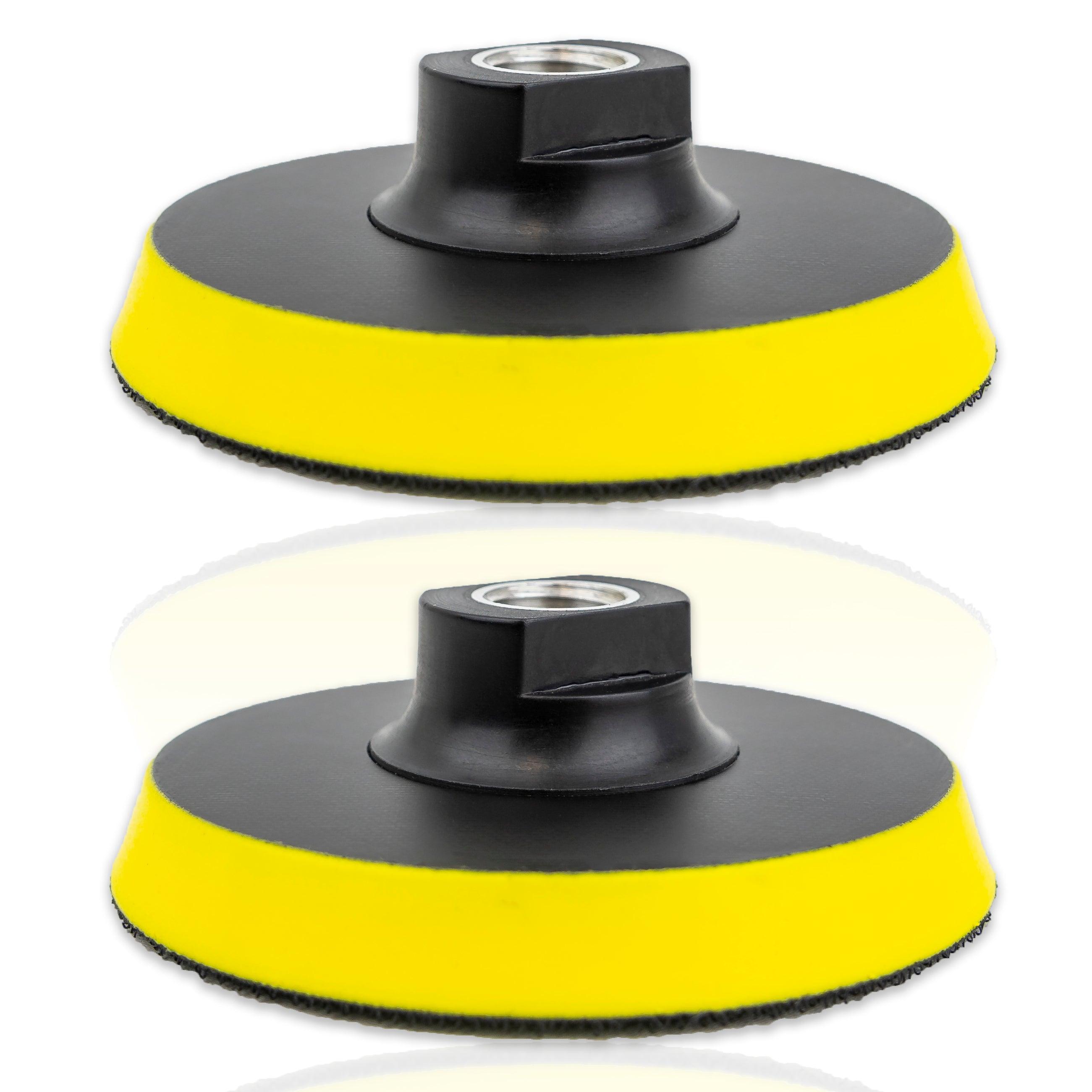 TGR 4" Hook and Loop Sanding Backup Pad with 5/8"-11 Threads (2 Pack)