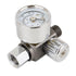 Air Adjusting Regulator Valve with Pressure Gauge for Spray Guns and Air Tools (1/4” NPS)