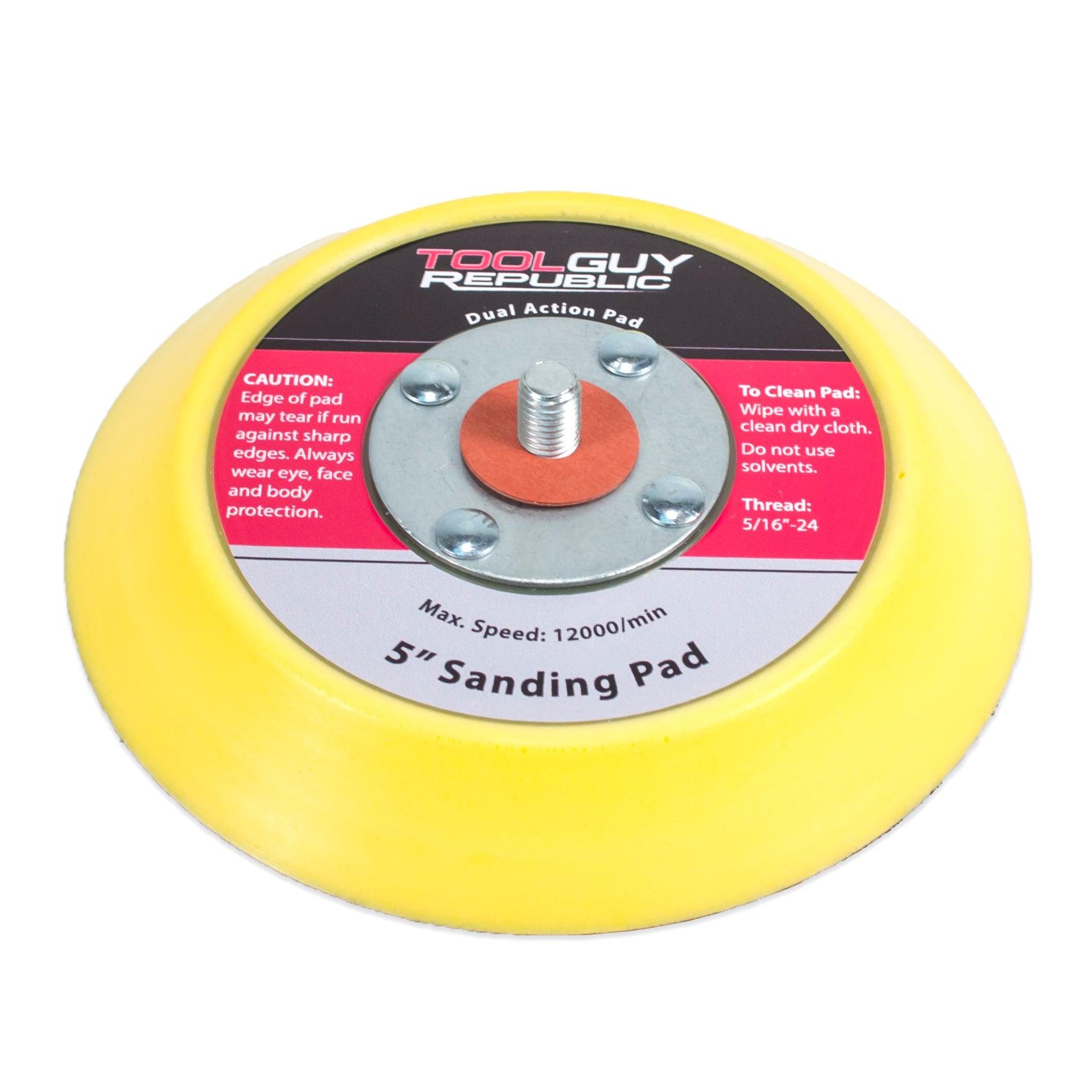 5" Tapered Edge Hook and Loop Sanding Pad - Tool Guy Republic