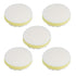 3" Microfiber Polishing Pad Yellow Medium Density Foam (Pack of 5)