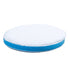 6" Microfiber Polishing Pad Hook and Loop Blue Soft Density Foam