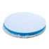 6" Microfiber Polishing Pad Hook and Loop Blue Soft Density Foam
