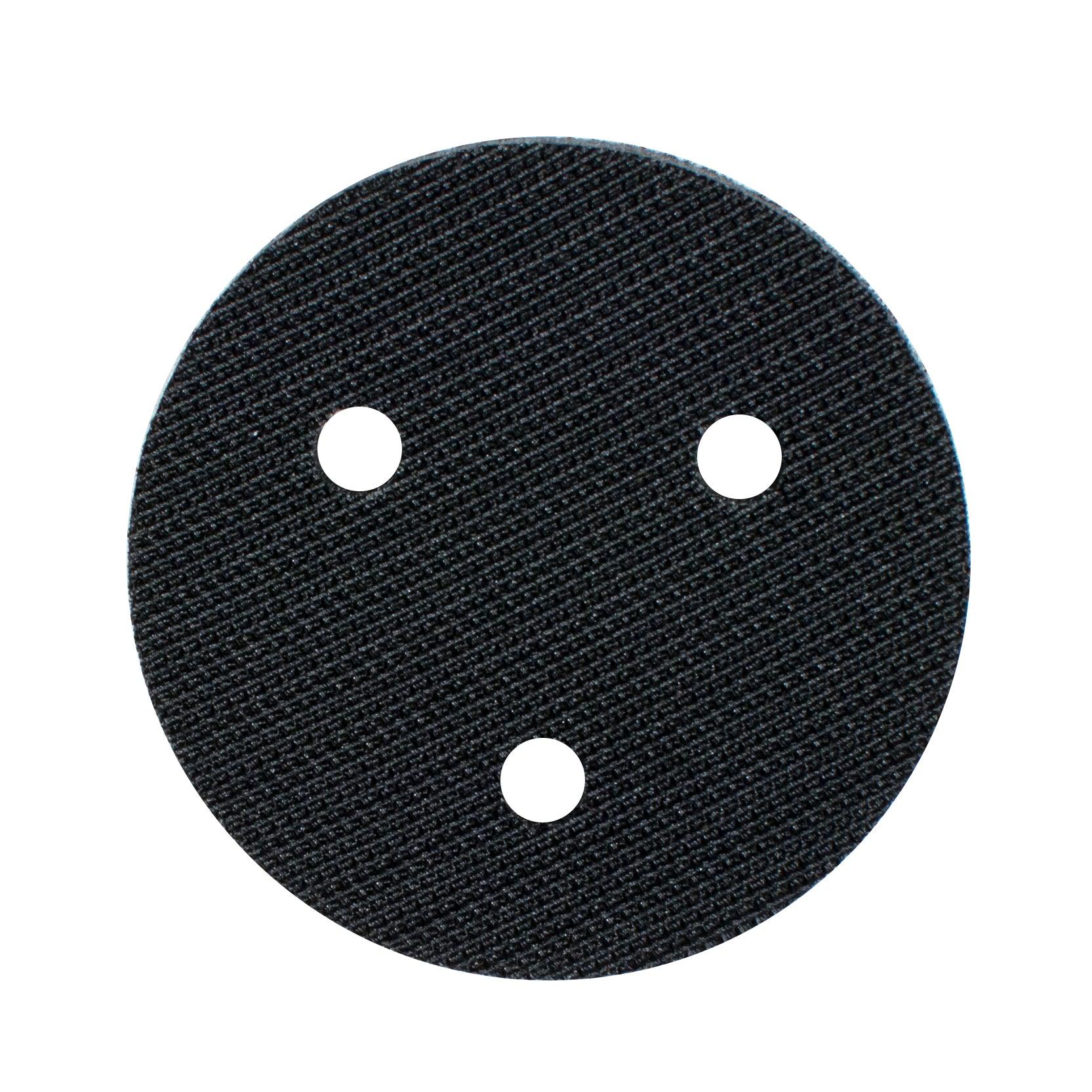 3" - 3 Hole Vacuum Soft Interface Pad - Hook and Loop (2 Pack)