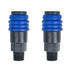Composite One-Touch Quick Coupler - 3/8" Male (3 in 1 Accepts AMT) - (2 Pack)