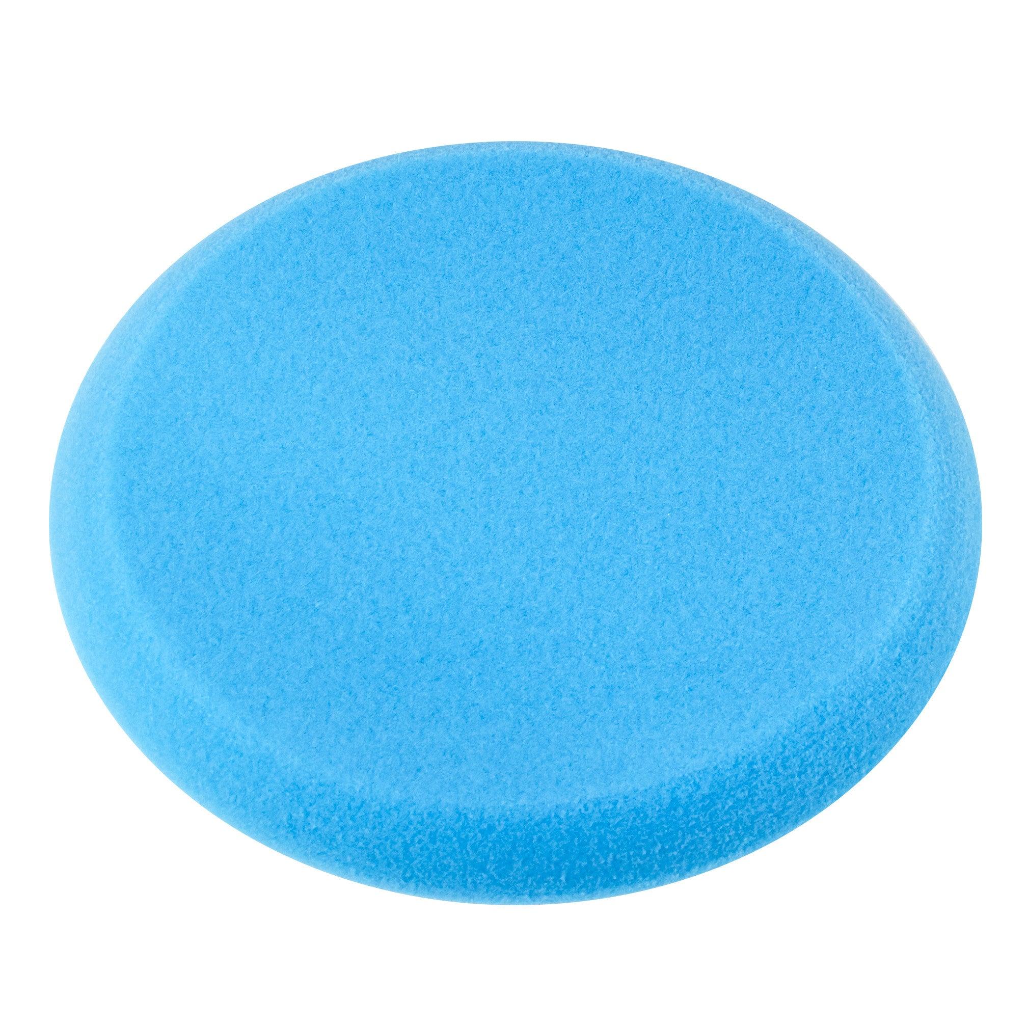 9" Blue Foam Buffing Pad Hook and Loop - Medium Cut - Tool Guy Republic