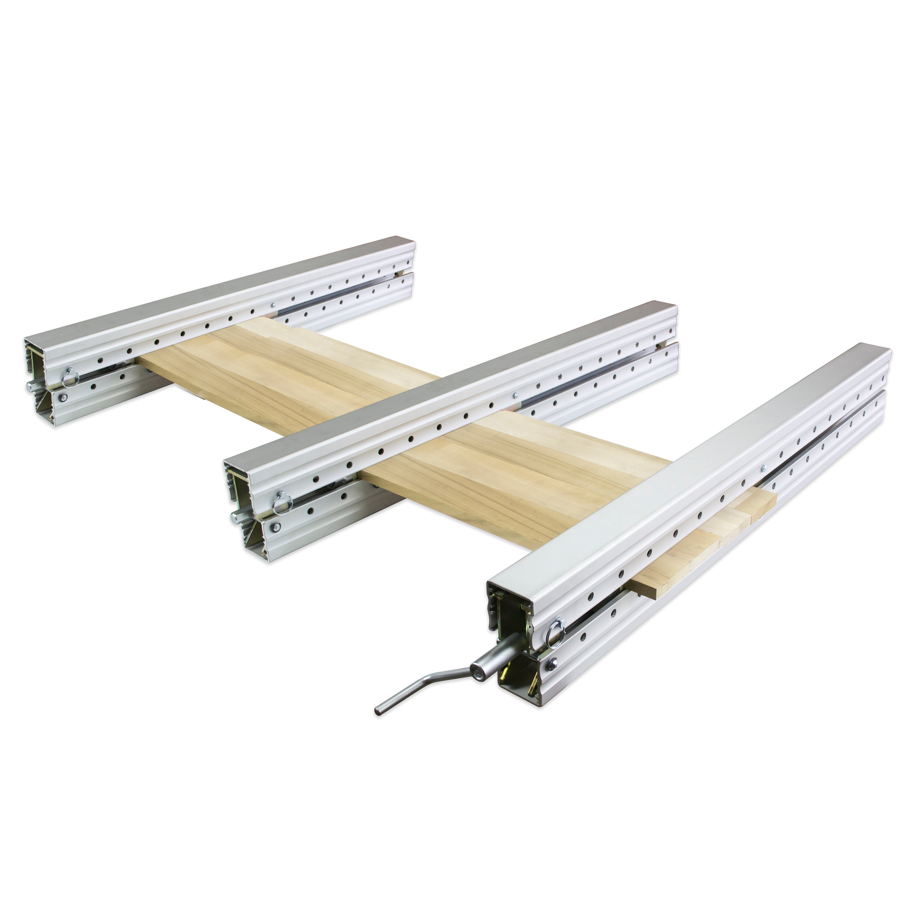 Frontline Wood Clamp System - Flatten & Clamp in One Action (1220mm/48inch) (3 Clamps)
