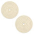 2pc - 6" x 9/16" Buffing Polishing Wheel 1/2" Arbor Buffer Polish