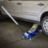 Jackco 3 Ton Low Profile Aluminum Racing Floor Jack with BONUS 3 Ton Jack Stands - Tool Guy Republic