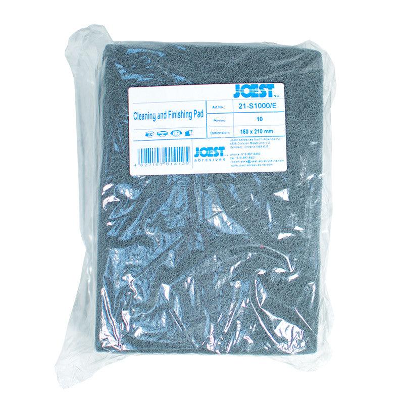 10 pk Joest Gray Fine Scuff Pads 6" x 8" - Tool Guy Republic