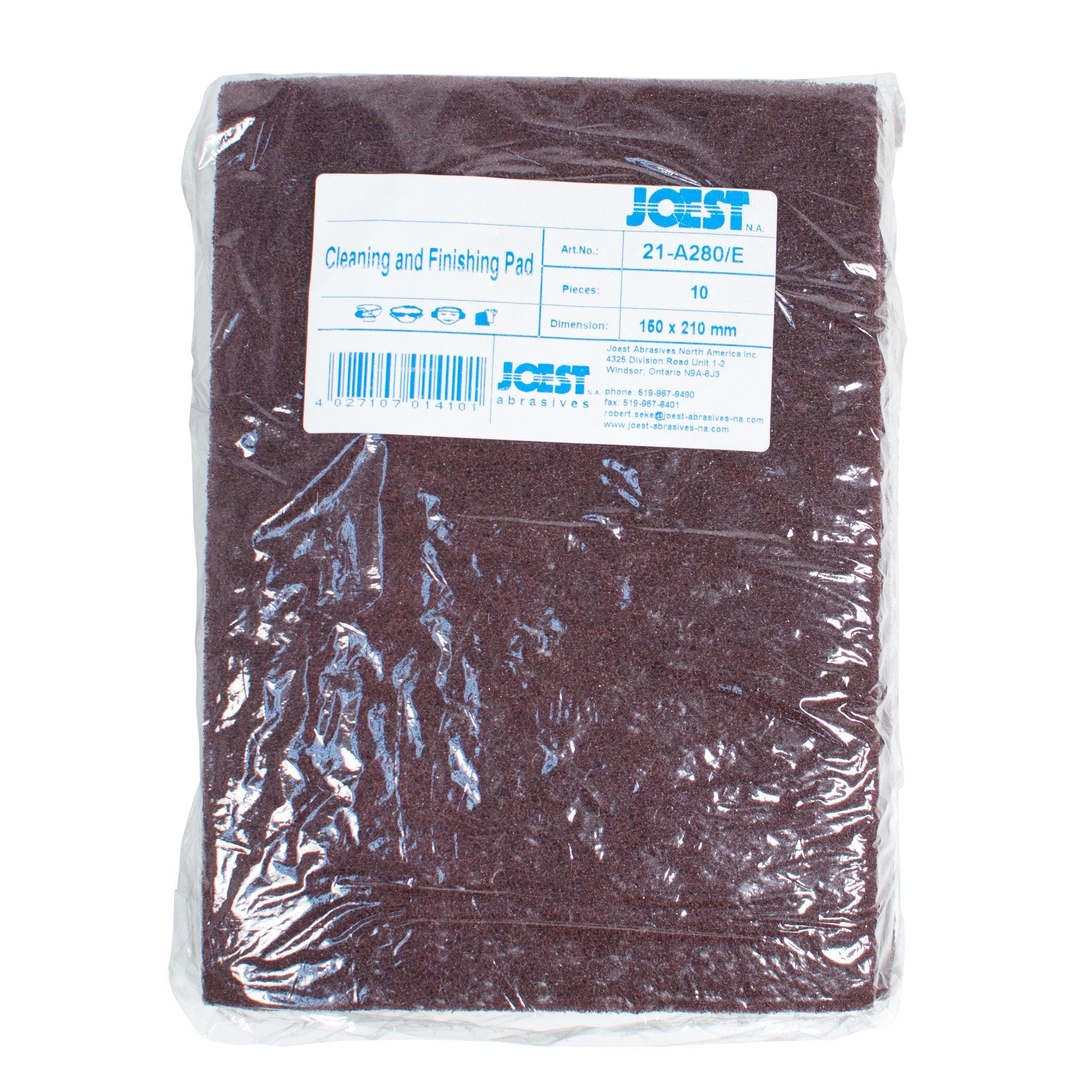 10 pk Joest Maroon Scuff Pads 6" x 8" - Tool Guy Republic