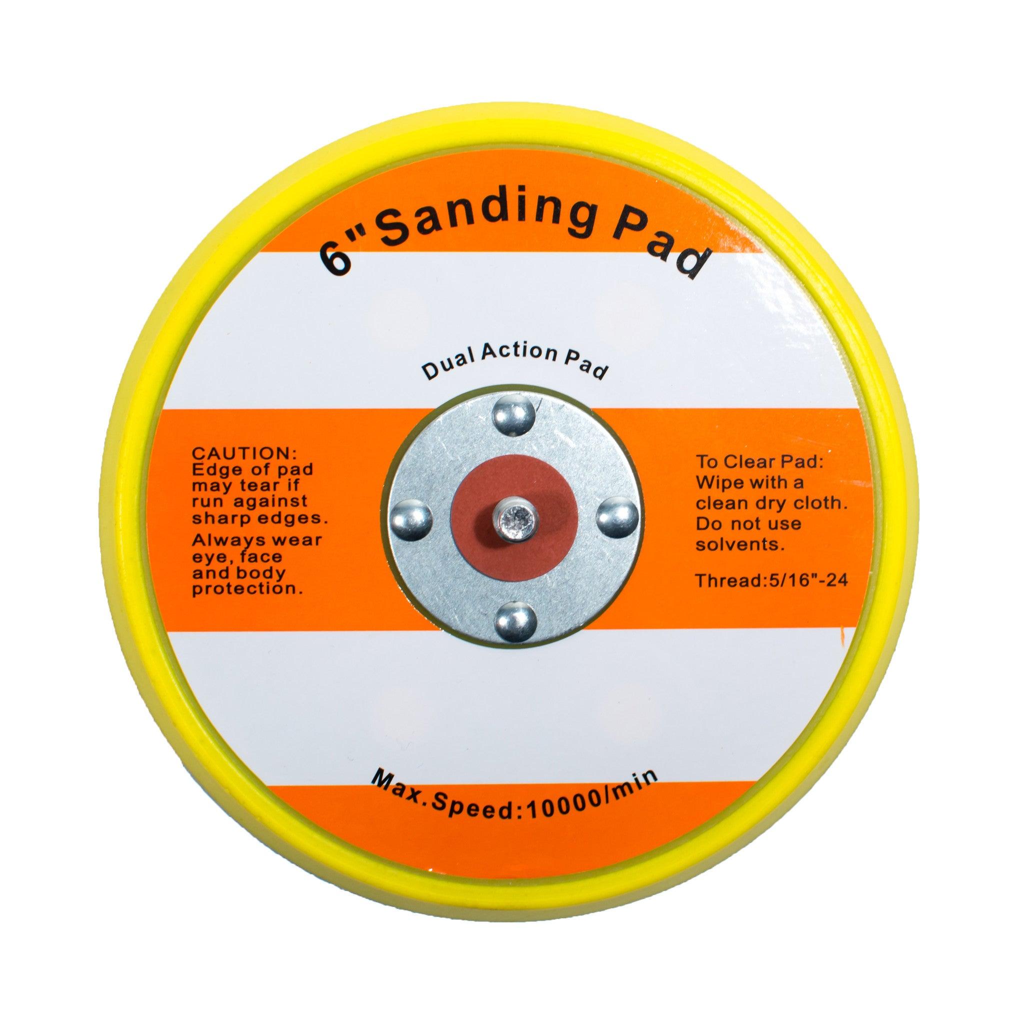 6" Hook and Loop Sanding Pad - Tool Guy Republic