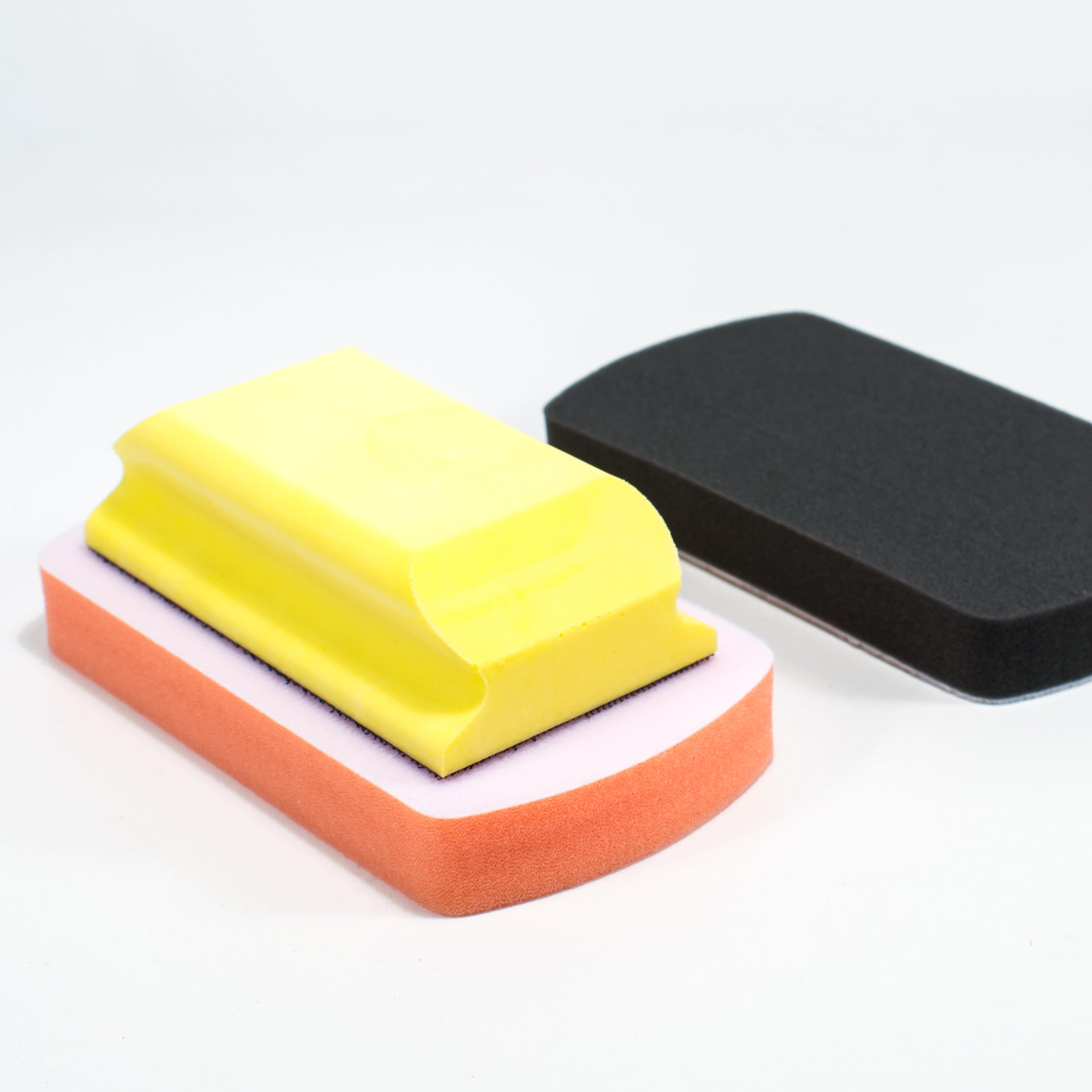 Hand Block with Two Multi-Purpose Detailing Foam Polishing Pads