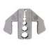 Crimping Tool Die - E3 Die for RG Type Coaxial Cable Connector .043/.068/.100/.137/.213/.255"