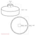 Forged Matte Chrome Vanadium Oil Filter Wrench Socket for BMW and Volvo Type Oil Filter Housings - 86mm 16 Flats