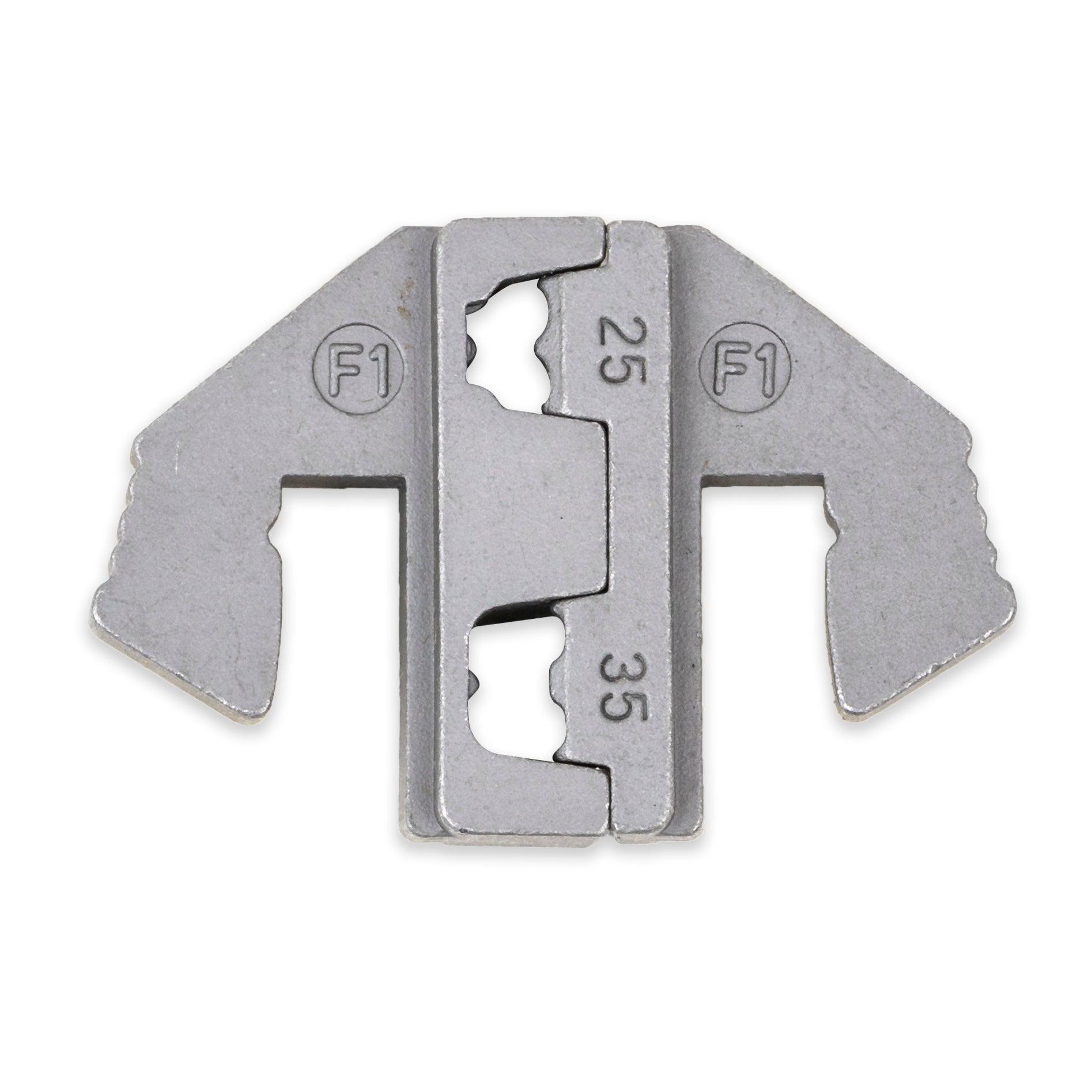Crimping Tool Die - F1 Die for Cord End Terminals AWG 4/2 (25-35mm²) - Tool Guy Republic