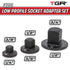 TGR 3PC. Low Profile Impact Socket Adapter Set - Drive Reducing - Tool Guy Republic